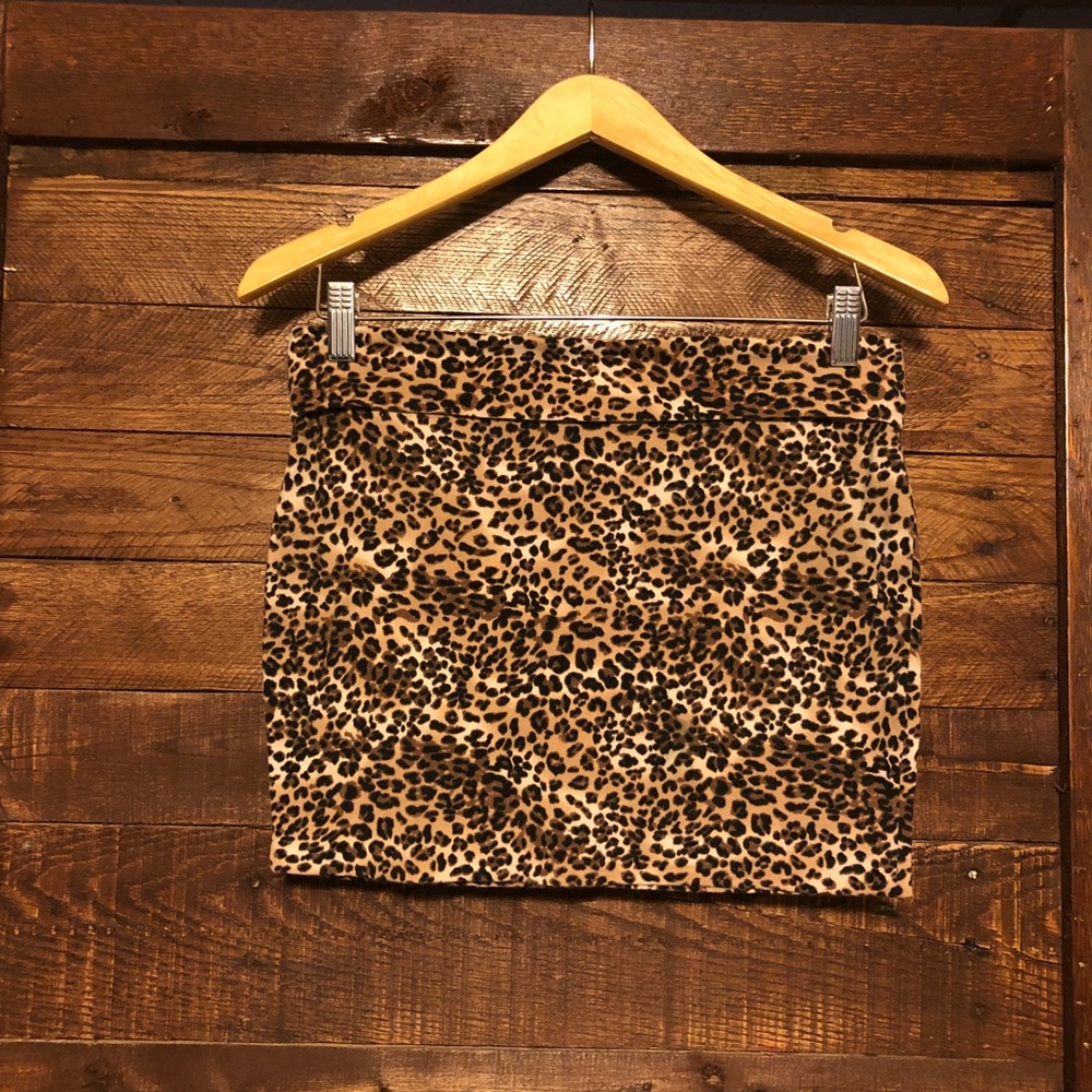 Leopard Printed Skirt